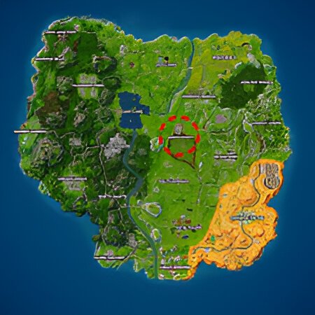 fortnite map