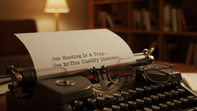 job hunting is a trap. use this chatgpt strategy instead.