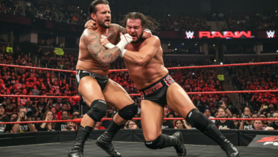 cm punk vs gunther